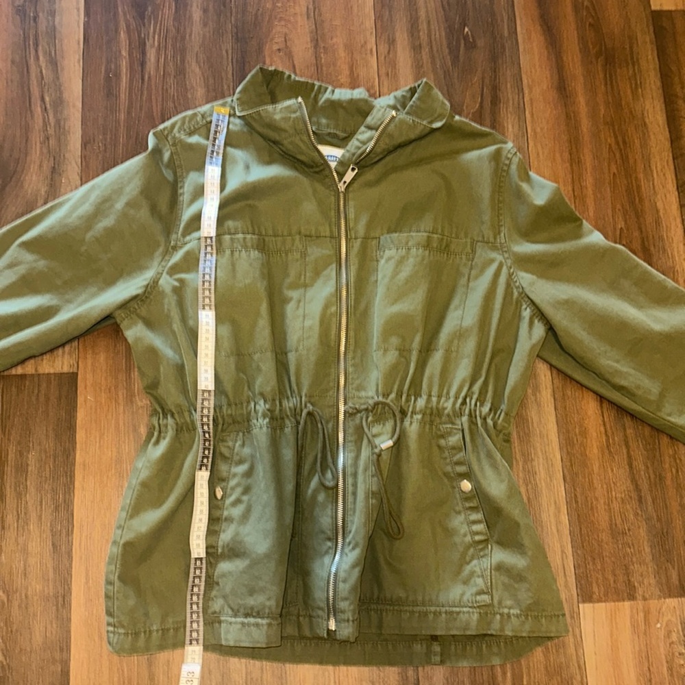 Olive green old navy jacket